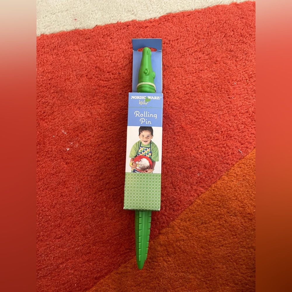 Nordic Ware Kids Blue and Green Rolling Pin